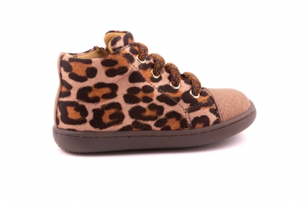 Sneaker Leopard Glitter Tip